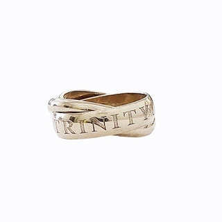 カルティエ(Cartier)のカルティエ トリニティ リング クリスマス限定 指輪 750 K18 11.3g(リング(指輪))