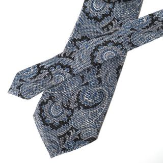 エルメネジルドゼニア(Ermenegildo Zegna)の■美品■Ermenegildo Zegna Couture エルメネジルド ゼニア ナポリクチュール シルク ネクタイ ジャガードタイ 幅9cm ペイズリー イタリア製 ブランド古着【中古】20230710/GN7121(ネクタイ)