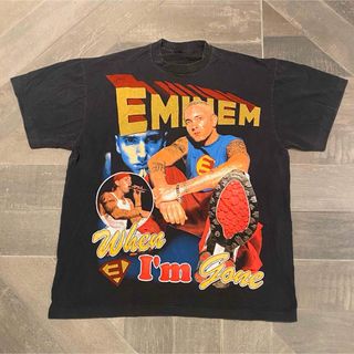 EMINEM エミネム プリントTシャツ/ラッパー/USED/古着XL(Tシャツ/カットソー(半袖/袖なし))