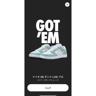 ナイキ(NIKE)のエイプリルスケートボード × ナイキ SB ダンク ロー プロ QS (スニーカー)