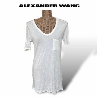 アレキサンダーワン(Alexander Wang)の【匿名発送・送料無料】ALEXANDER WANG Tシャツ カットソー XS(Tシャツ(半袖/袖なし))