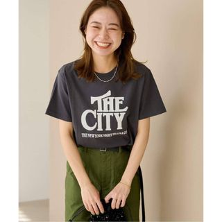 ジャーナルスタンダードレリューム(JOURNAL STANDARD relume)のCITYロゴTEE 新品未使用　完売カラー　ジャーナルスタンダード　レリューム(Tシャツ(半袖/袖なし))