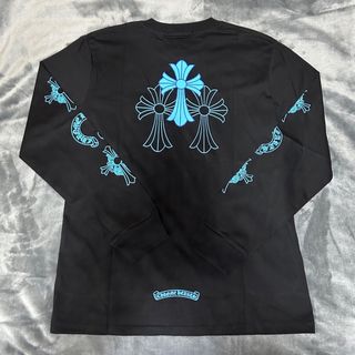 クロムハーツ(Chrome Hearts)のCHROME HEARTSトリプルクロスロゴ ロンT(Tシャツ/カットソー(七分/長袖))