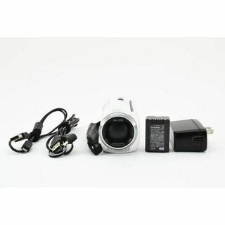 パナソニック(Panasonic)のパナソニック ビデオカメラ HC-V480M ホワイト：2113819(ビデオカメラ)