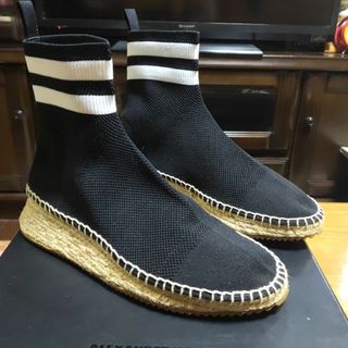 アレキサンダーワン(Alexander Wang)の【新品未使用品】アレキサンダーワン　ソックススニーカー24インチ37センチ(スニーカー)