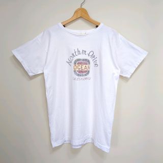 45rpm - NORTH MARINE DRIVE プリント Tシャツ