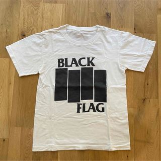 BLACK FLAG tシャツ 白(Tシャツ/カットソー(半袖/袖なし))