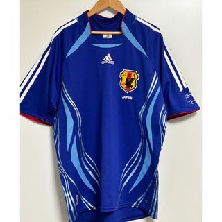 アディダス(adidas)の【Mサイズ】adidas サッカー 日本代表 ユニフォーム　(Tシャツ/カットソー(半袖/袖なし))