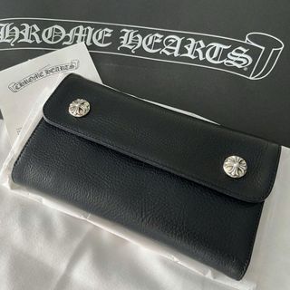 クロムハーツ(Chrome Hearts)の新品未使用　クロムハーツ　ウェーブウォレット　長財布　国内正規店購入(長財布)