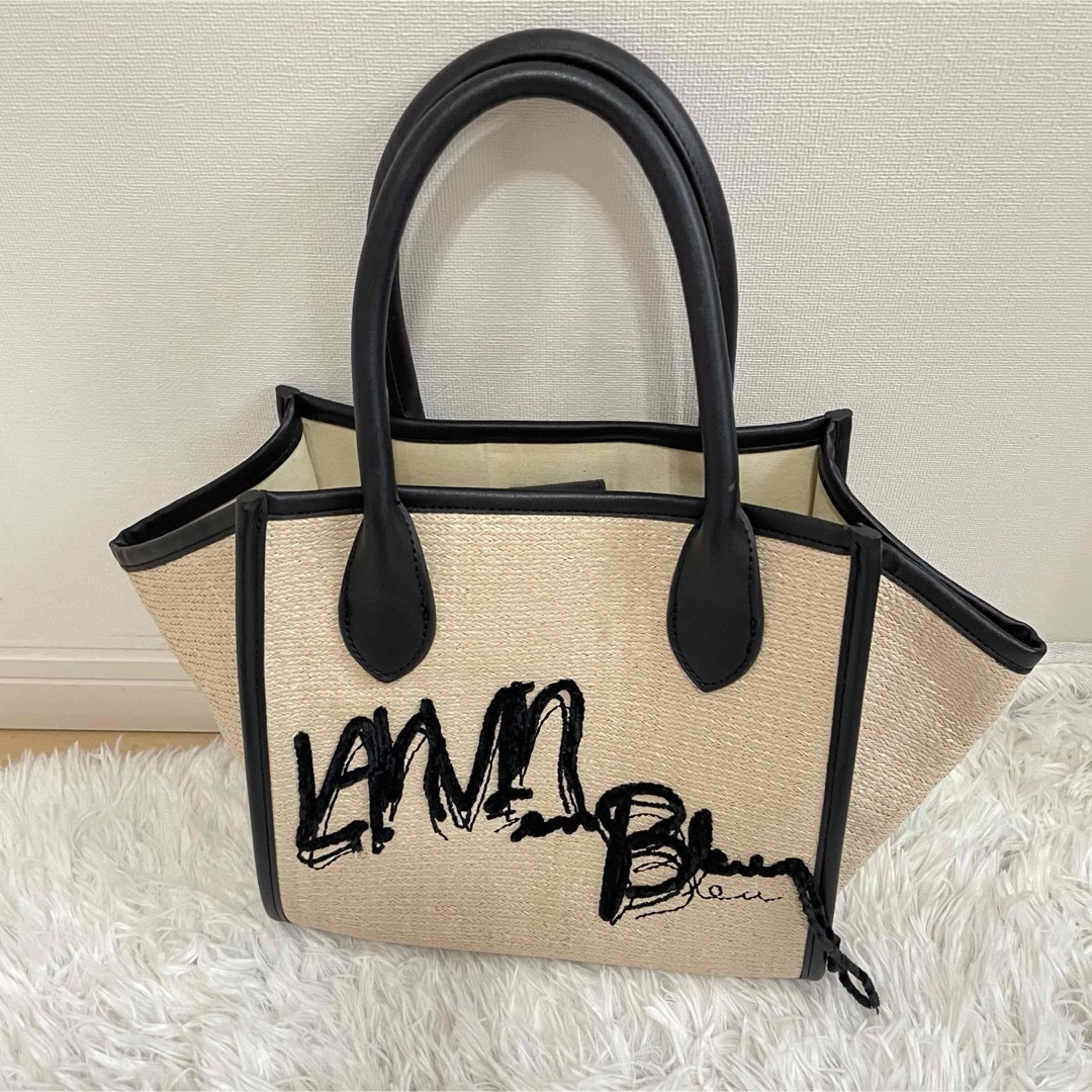 LANVIN en Bleu - 【LANVIN en Bleu】ランバン☆かごバッグ LANVIN en Bleu - 【LANVIN en Bleu】ランバン☆かごバッグ