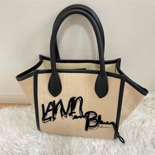 【LANVIN en Bleu】ランバン★かごバッグ　トートバッグ