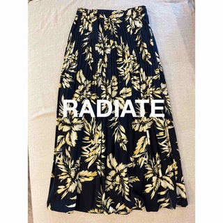 SCOT CLUB - 【RADIATE】ラディエイトフラワーフレアスカート花柄プリーツスカート