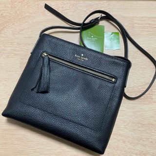 ケイトスペードニューヨーク(kate spade new york)のKate spade ショルダーバッグ　タッセル　WKRU 4073 ブラック(ショルダーバッグ)