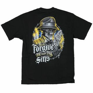 ダイスワン FORGIVE バックプリント 半袖 Tシャツ XL(Tシャツ/カットソー(半袖/袖なし))