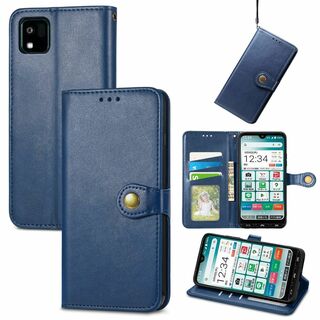 【数量限定】for 京セラ かんたんスマホ3 A205KC ケース 手帳型 ビジ(その他)