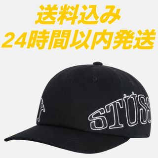 ステューシー(STUSSY)のSTUSSY LOW PRO ARC STRAPBACK キャップ 黒 新品(キャップ)