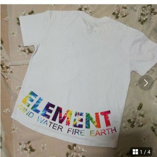 ELEMENT - ELEMENT 未使用 レインボー Tシャツ レディースの方にも