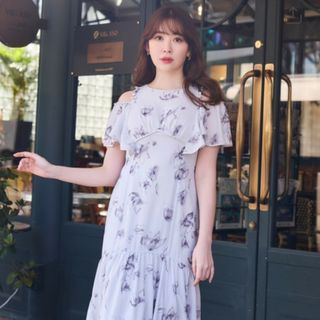 ハーリップトゥ(Her lip to)のHerlipto ♡ Laminak Floral Dress(ロングワンピース/マキシワンピース)