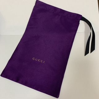 グッチ(Gucci)のGUCCI 正規品 メガネ サングラス ソフトケース パープル(サングラス/メガネ)