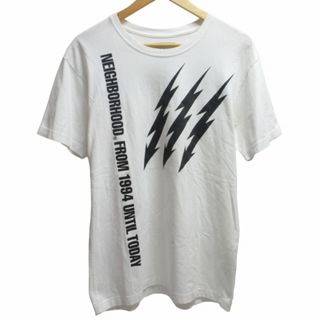 カラーズバイネイバーフッド Tシャツ カットソー 両面プリント 半袖 白 M(Tシャツ/カットソー(半袖/袖なし))