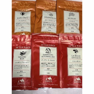 ルピシア(LUPICIA)の値下げ不可　ルピシア   紅茶　ティーバッグ　10Ｐ　6種セット(茶)