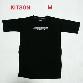 キットソン(KITSON)のKITSON 半袖 Tシャツ レディース トップス Ｍ カットソー クルーネック(Tシャツ(半袖/袖なし))