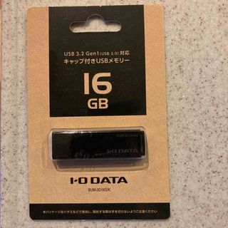 アイオーデータ(IODATA)のIODATA BUM-3D16G/K USB3.2 Gen1 USB3.0 対応(PC周辺機器)