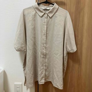 ユニクロ(UNIQLO)のユニクロ　レーヨンブラウス（半袖）(シャツ/ブラウス(半袖/袖なし))