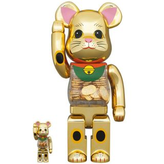 新品未開封　BE@RBRICK　招き猫　小判　ベアブリック