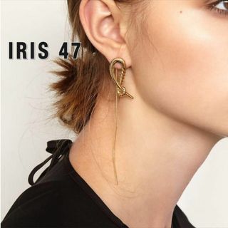 イリス(Iris)の【匿名発送・送料無料】IRIS47 IENA hook pierce チェーン(ピアス)