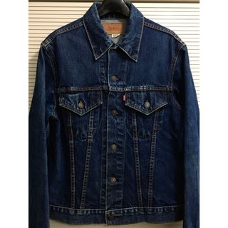 リーバイス(Levi's)の【極上】真紺 ビッグE 42-40 70505 ビッグサイズ リーバイス(Gジャン/デニムジャケット)