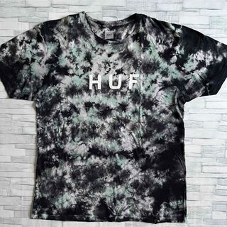 ハフ(HUF)のHUF ハフ Tシャツ タイダイ染め タイダイ ロゴ 半袖 カットソー(Tシャツ/カットソー(半袖/袖なし))