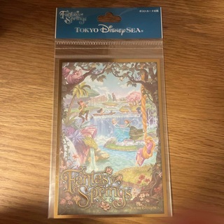 ディズニー(Disney)のファンタジースプリングス　ポストカード(キャラクターグッズ)