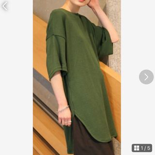 コエ(koe)のkoe コエ　レディース　トップス　半袖　半袖チュニック　ゆったり　夏(Tシャツ(半袖/袖なし))