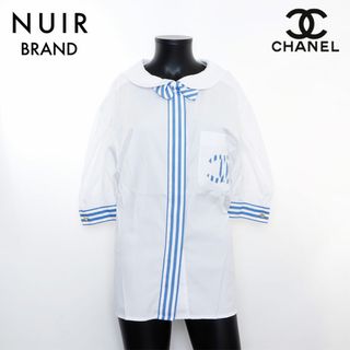 シャネル(CHANEL)のシャネル CHANEL コットン ココマーク 半袖シャツ(シャツ/ブラウス(半袖/袖なし))