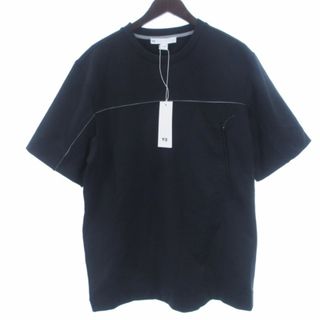 ワイスリー(Y-3)のワイスリー アディダス クルーネックシャツ Tシャツ カットソー 半袖 黒 M(Tシャツ/カットソー(半袖/袖なし))