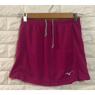 ミズノ(MIZUNO)の美品　ミズノ　スコート　ピンク　L(ウェア)