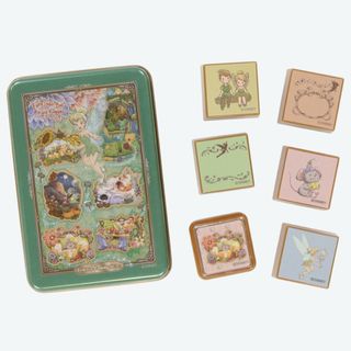 Disney - ディズニー ファンタジースプリングス 缶 ケース スタンプ