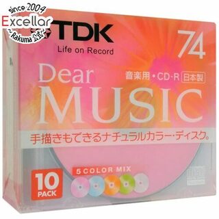 ティーディーケイ(TDK)のTDK　音楽用CD-R CD-RDE74CMX10N　10枚(その他)