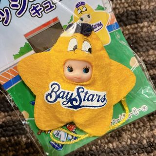 ヨコハマディーエヌエーベイスターズ(横浜DeNAベイスターズ)のコスチュームキューピー★横浜限定★横浜ベイスターズ★ホッシー★根付(キャラクターグッズ)