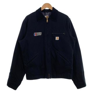 カーハート(carhartt)のCarhartt カーハート デトロイトジャケット ブランケットライナー ブラック USA製 J001BLK Size M TALL(その他)