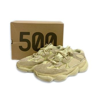 アディダス(adidas)の★adidas アディダス Yeezy500 イージー500 スニーカー DB2966 Super Moon Yellow スーパームーンイエロー size27cm(スニーカー)