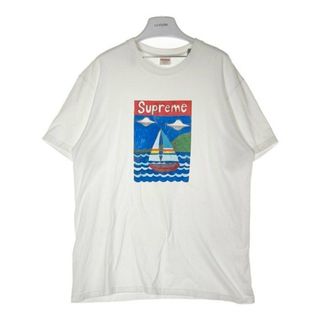 シュプリーム(Supreme)の★Supreme シュプリーム 20SS Sailboat Tee ホワイト sizeL※所々汚れあり(Tシャツ/カットソー(半袖/袖なし))