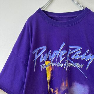 MUSIC TEE - ビンテージ　古着　アメリカ製　パープルレイン　バンドtメンズ　半袖tシャツ　XL