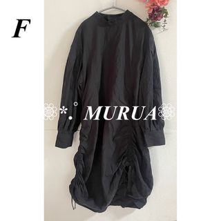 MURUA ムルーア ドロストミニワンピース