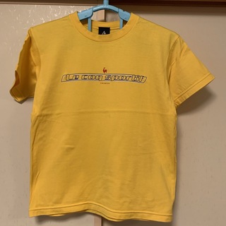 ルコックスポルティフ(le coq sportif)のルコック　黄色　Tシャツ(Tシャツ(半袖/袖なし))