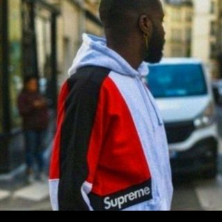 シュプリーム(Supreme)のsupreme color blocked zip up hooded パーカー(パーカー)