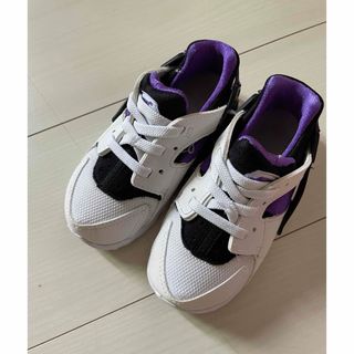 ナイキ(NIKE)のNIKE  ナイキ　ハラチラン　14cm  紫(スニーカー)