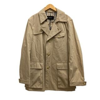 バーバリーブラックレーベル(BURBERRY BLACK LABEL)のBURBERRY BLACK LABEL トレンチコート 長袖 無地 ベージュ(トレンチコート)