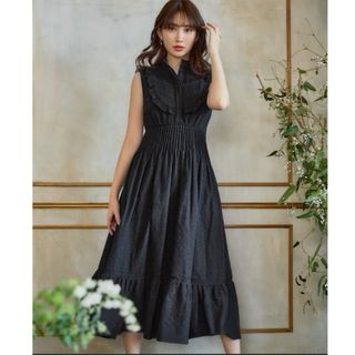 ハーリップトゥ(Her lip to)のPaisley Cotton Lace Long Dress(M)(ロングワンピース/マキシワンピース)